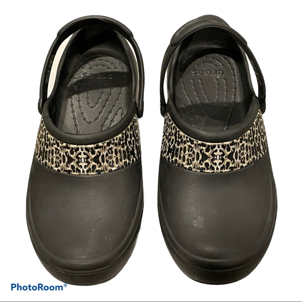 Crocs Mercy Clogs Womens Sz 6 Black